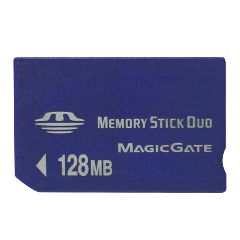 Реальная емкость! 128 Мб MS Memory Stick Pro Duo карты памяти с адаптером Duo|Карты памяти| |