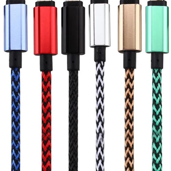 

500pcs/lot 1M/3ft Braided USB 8PIN Cable Cord For iphone X XS 6 6S 7 Plus Usb line for iphone 5 5s se