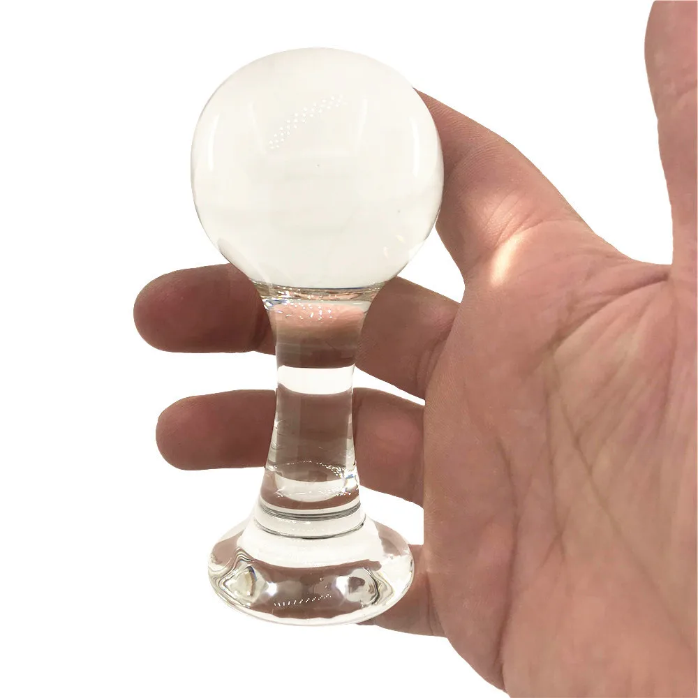 GLASS ANAL PLUG  (7)