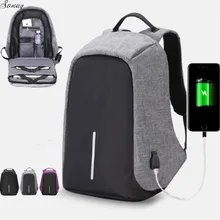 Многофункциональный USB зарядки Для мужчин 15 дюймовый ноутбук Рюкзаки для подростков Модные мужские Mochila отдыха и путешествий рюкзак анти-вор