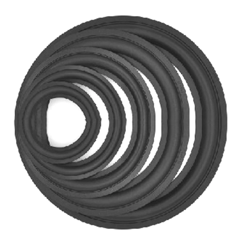 

High Quality Universal 3-10" Universal Speaker Surround Repair Foam Woofer Replace Edge Foam Rubber Replacement Edge