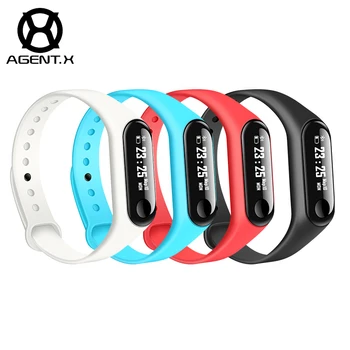 

M3 Smart Bracelet Bluetooth 4.0 Heart Rate Tracker Waterproof Wristbands Blood Pressure Monitor TPU Watchband for Android IOS