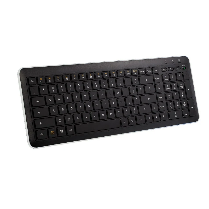 L460s USB умная ультратонкая Беспроводная подсветка клавиатуры светодиодная