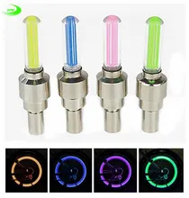 bike light with no battery mountain road bike bicycle lights LEDS Tyre Tire Valve Caps Wheel
