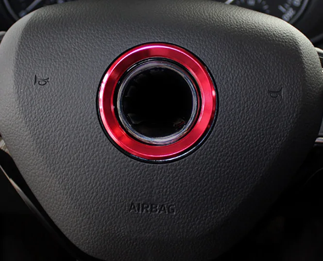 1 шт. для Skoda Octavia 2015-2017 автомобильный логотип украшение кольца (товар без логотипа)