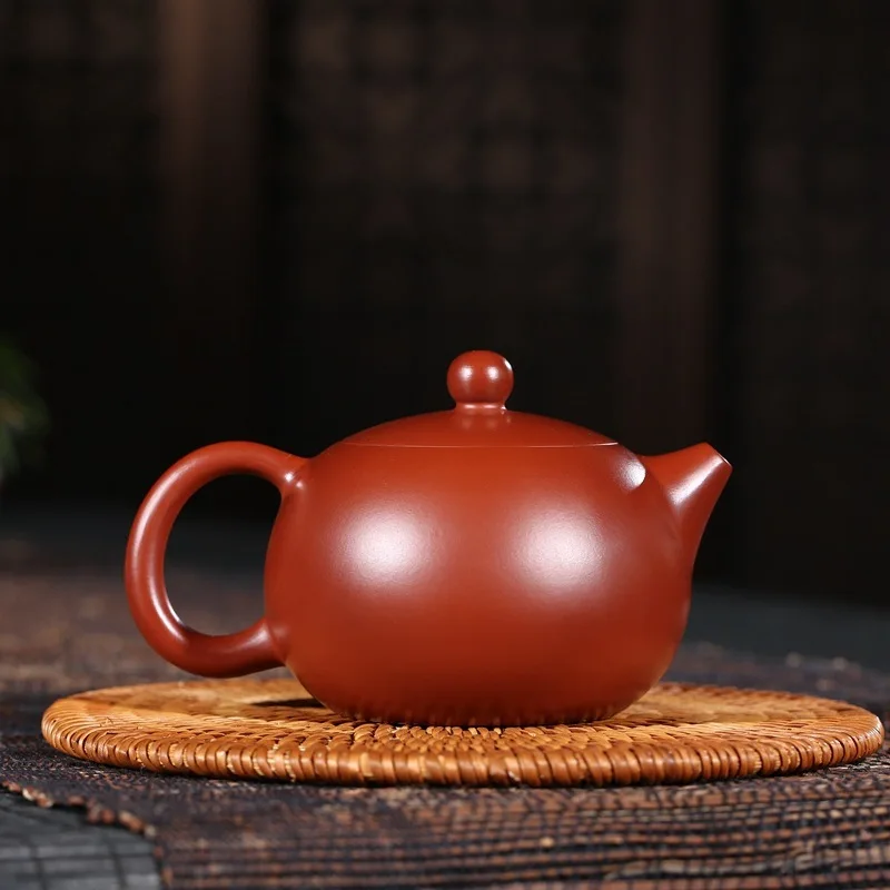 Yixing чай знаменитое качество товаров вся ручная НЕОБРАБОТАННАЯ руда качество dahongpao Крышка карты шарик отверстие чайник Си Ши
