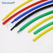 1 м/лот 2:1 цветной Диаметр Термоусадочная термоусадочная трубка обмотка провода DIY разъем ремонт случайный цвет