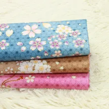 Половина двор тонкой хлопковой ткани мягкий бриз gilt цветок печати, ручной работы DIY сумка материал изделия хлопок ткань B313