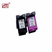 1 Satz tintenpatrone Kompatibel Für HP63 Für hp 63XL für 3630 3632 4652 4655 4522 drucker für HP 63 tintenpatrone kompatibel
