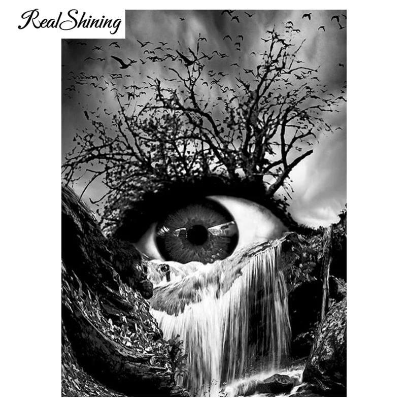 Eyes,Tears-fall,Branches,Crows,999