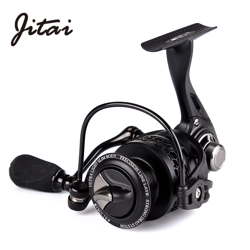 

JITAI 11+1BBs Spinning Fishing Reel CNC Machined Alulinum Alloy Cup Freshwater Saltwater Spool Coil Lure Carretilha de pesca