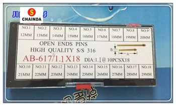 

1.1mm Stainless Steel Split Pins for Watch Strap/Bracelet Links for Adding Removing Links and Strap Repairs