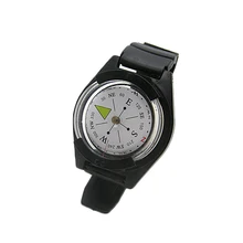 Открытый тактический запястье типа компас военный, для выживания Ремешок Браслет походные шестерни инструменты JT-Прямая поставка