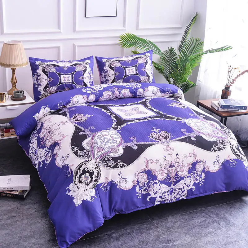 

ZEIMON 3pcs Bohemian Bedding Set Polyester Soft Mandala Duvet Cover Pillowcases Bedclothes Sets Home Textile For Bedroom