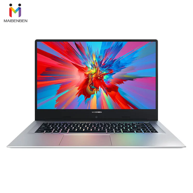 

Ultra-slim Office Laptop MaiBenBen XiaoMai 6A 15.6" N4100/8G/128G SSD+1TB HDD/NVIDIA MX250/DOS/Silver Business Light Computer