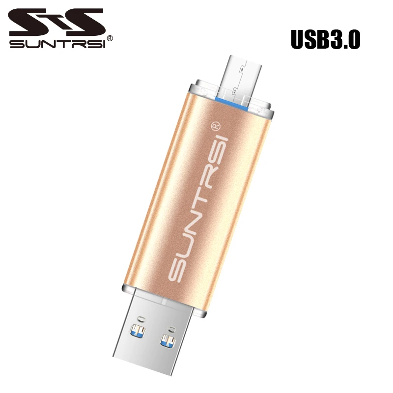 

Suntrsi USB 3.0 Pendrive 64GB Flash High Speed USB Flash Drive Real Capacity OTG Pen Drive USB Stick 32GB USB Flash Customized