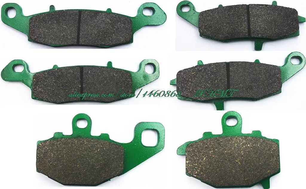Набор тормозных колодок для Kawasaki Er650 Er 6 650 F N 2005 & Up/ Z750 Z750s Z 750 S 2004 2006 / Gpz1100 Gpz 1100 1995 1996