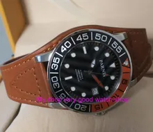 42MM PARNIS 21 jewels Japanese 821A automatic Self-Wind Mechanical watches Sapphire Crystal 10Bar luminous men’s watch 51sy
