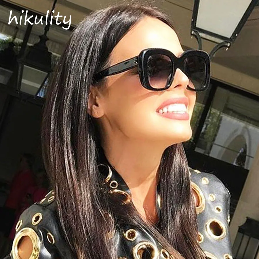 

Vintage Square Kim Kardashin Sunglasses Women Brand Designer Ladies Shades Retro Sun Glasses for Women Sunglasses 2018 Lunette