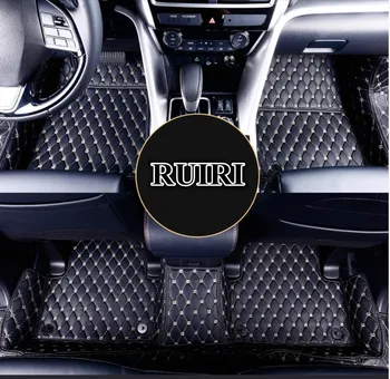 

High quality! Full set car floor mats for Mitsubishi ECLIPSE CROSS 2019-2017 waterproof durable carpets for ECLIPSE CROSS 2018
