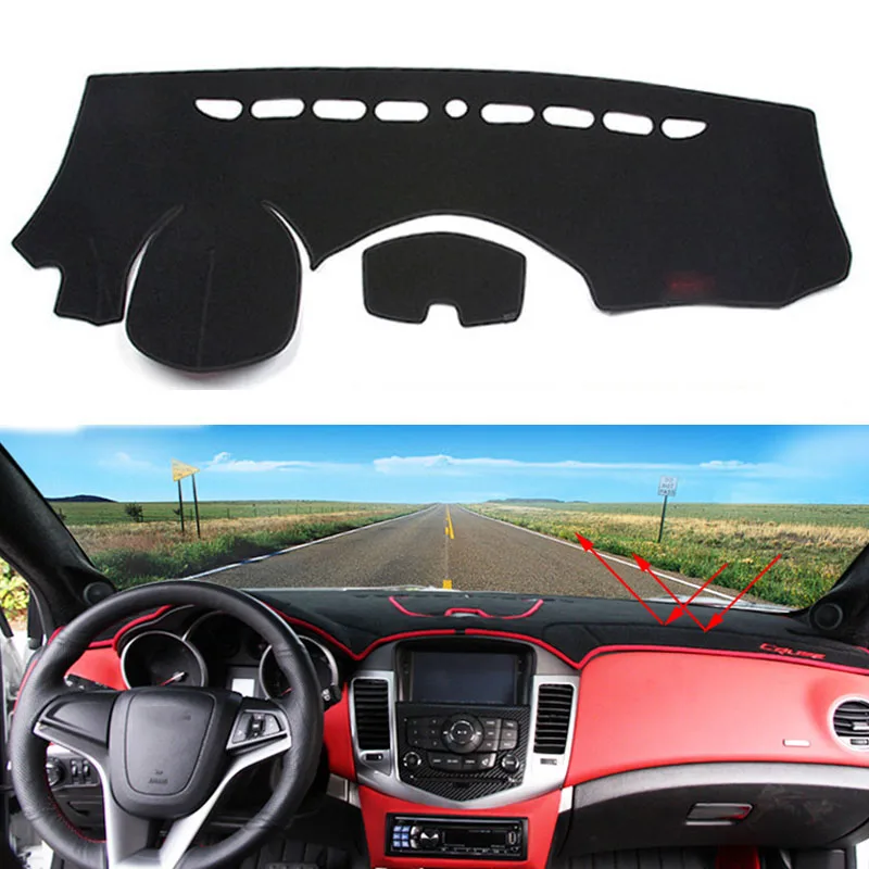 Car dashboard Avoid light pad Instrument platform desk cover Mats Carpets Auto accessories for