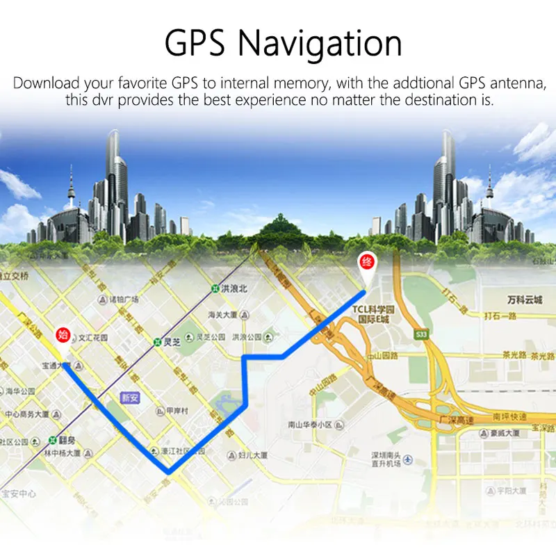 Зеркало видеорегистратор ADAS 10 дюймов 1080P 4G Android Wi Fi двойной объектив GPS