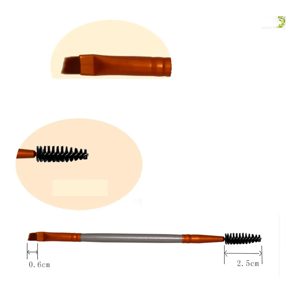 Кисть BGVfiveEyelash для бровей с двойной головкой косметические инструменты красоты