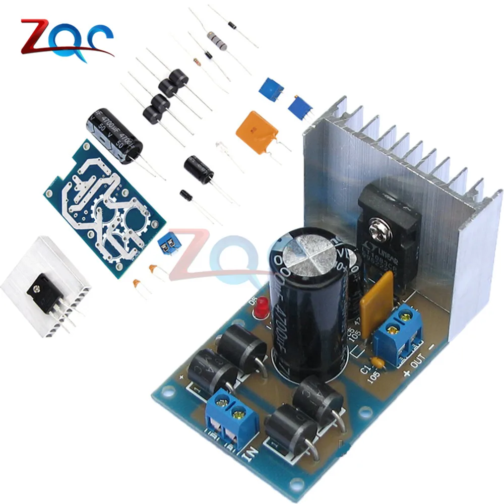 

LT1083 Adjustable Regulated Power Supply Module Parts and Components DIY Kit Electronics Diy Kits