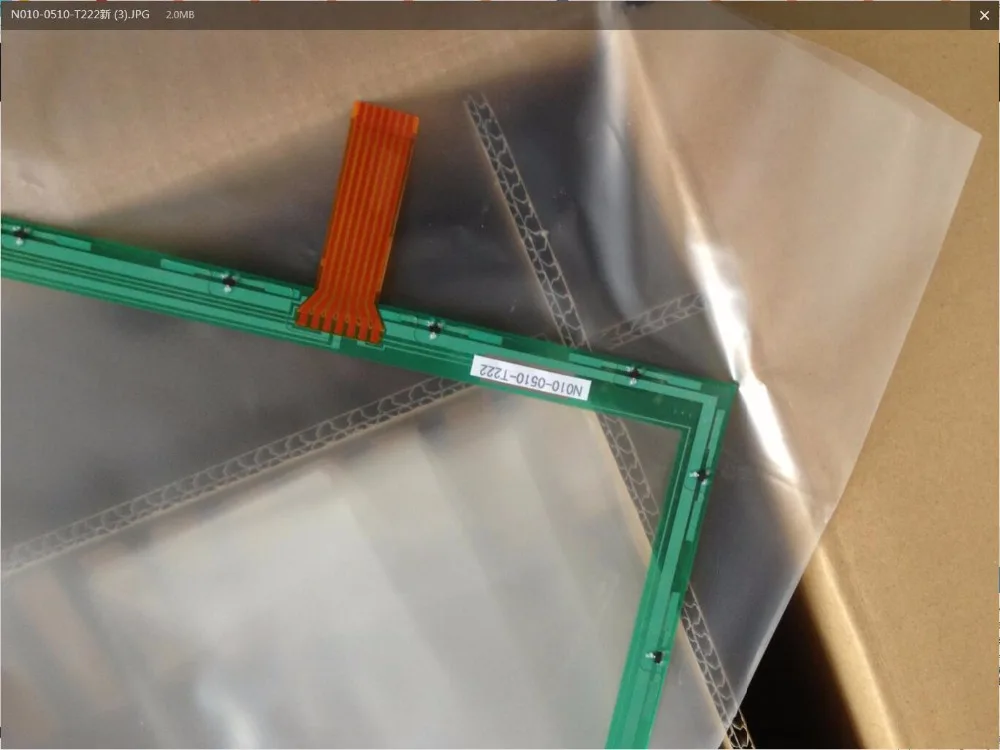 

N010-0510-222 новое и оригинальное Сенсорное стекло