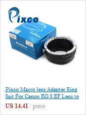 Pixco EF-FX наклонное Крепление переходное кольцо костюм для объектива Canon EF для Fuji FX FujiFilm X-Pro 1