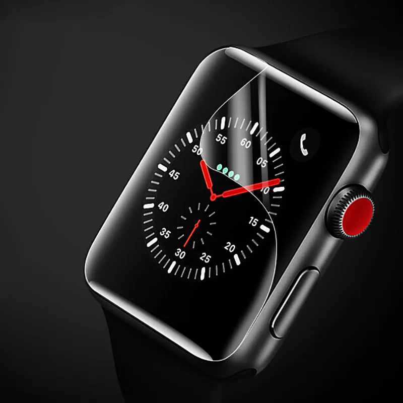 LISCN 3D Мягкие TPU пленка для Apple Watch Series 4 полное покрытие Экран протектор Защитная 40