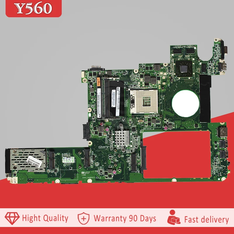 

YTAI 11S11012137 DAKL3AMB8G1 HM55 for Lenovo IdeaPad Y560 motherboard HM55 PGA989 11S11012137 DAKL3AMB8G1 mainboard 100% tested