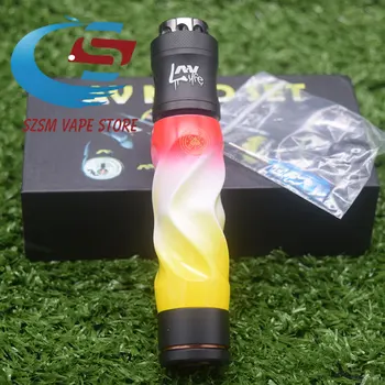 

newest AvidLyfe Mod Material brass 24MM Mechanical Mod 18650 Battery e-cigarette AV Medieval Gyres Mod Vape vs sob v2 mod kit