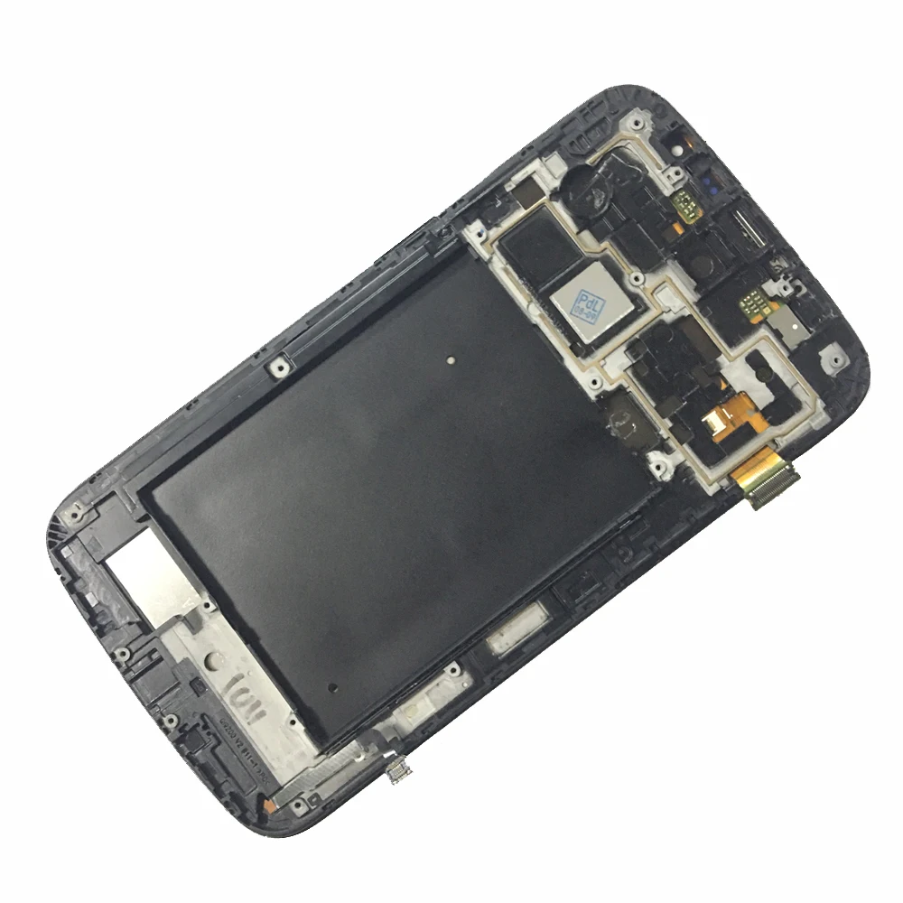 Новый Сменный ЖК дисплей с рамкой для Samsung Galaxy Mega 6 3 i9200 i9205 сенсорный дигитайзер в