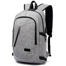 Новые рюкзаки с зарядкой через usb с разъемом для наушников, бизнес рюкзак для ноутбука, мужской рюкзак для путешествий, школьная сумка для колледжа
