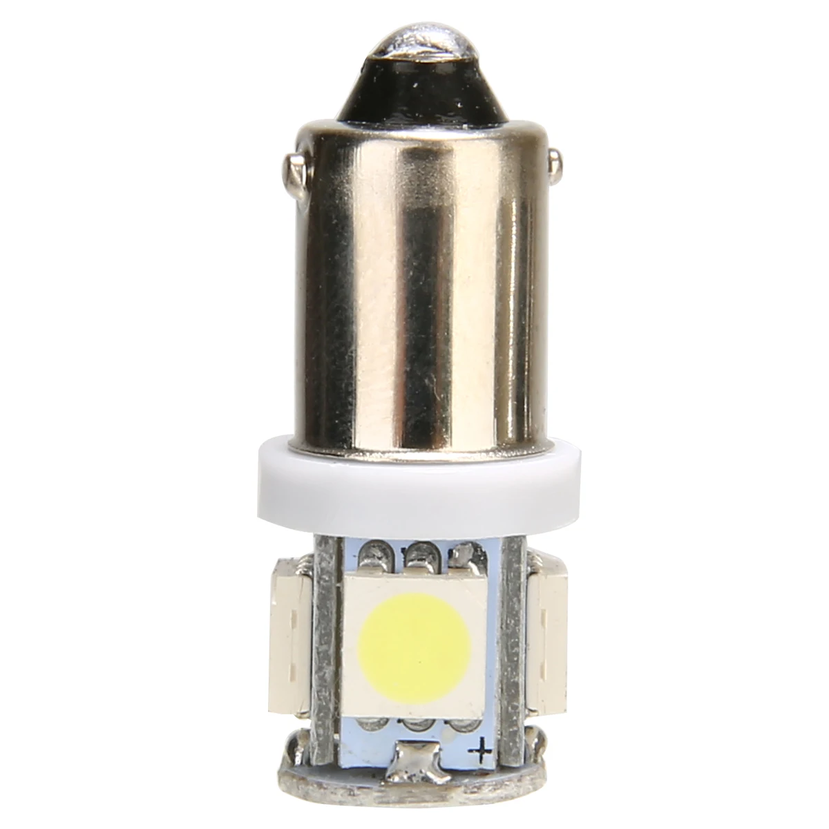 10pcs 12V T11 BA9S Car Interior Light T4W 3886X H6W 363 5050 5LED Auto Dome Map Lamp Bulb Super White Lights