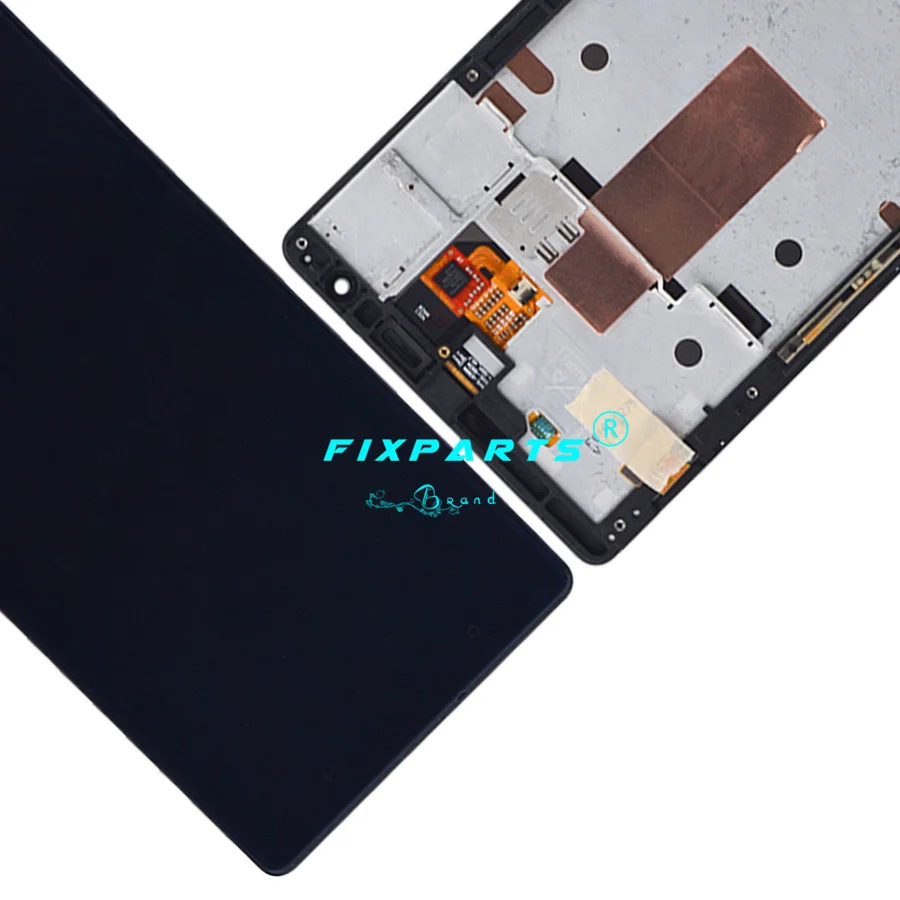 Для Nokia Lumia 1520 ЖК дисплей сенсорный экран дигитайзер сборка с рамкой Pantalla Замена