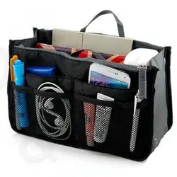 Органайзер для макияжа, сумка для женщин и мужчин, повседневная дорожная сумка, многофункциональный тряпичный кошелек, косметичка, сумка