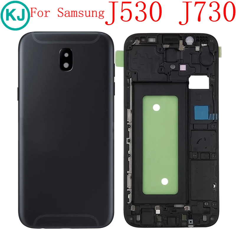 

Original J530 J730 j330 Full Housing For Samsung Galaxy J5 J7 J3 2017 Front Middle Frame Board +Battery Cover Back Door Housing