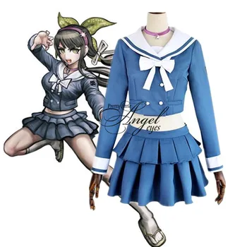 

Anime Danganronpa V3 Chabashira Tenko Uniform Cosplay Costume Halloween Party suit