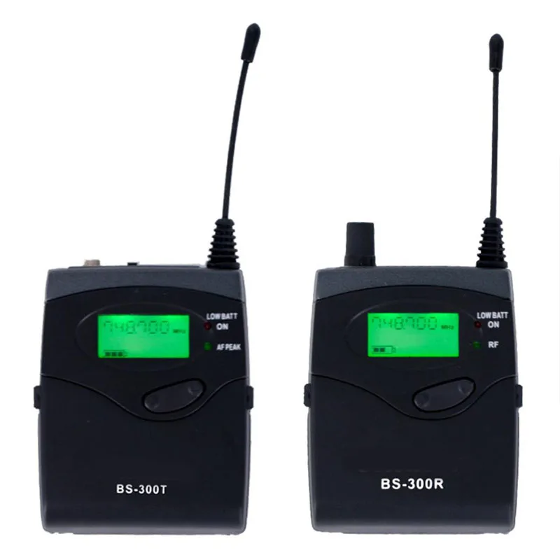 

UHF 740.1-771MHz wireless headset microphone audio guide system professional camera interview external recording lavalier pocket