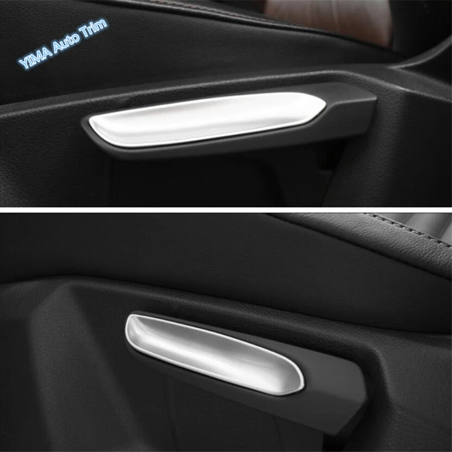 

Lapetus Car Styling Seat Adjustment Handle Sequins Strip Cover Trim 2 Pcs Fit For VW Volkswagen Touran 2016 2017 2018 / ABS