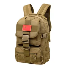 Paquete de Asalto al aire libre 35L Nylon Camo Táctico MOLLE mochila Escalador 14 “portátil Camping Caza