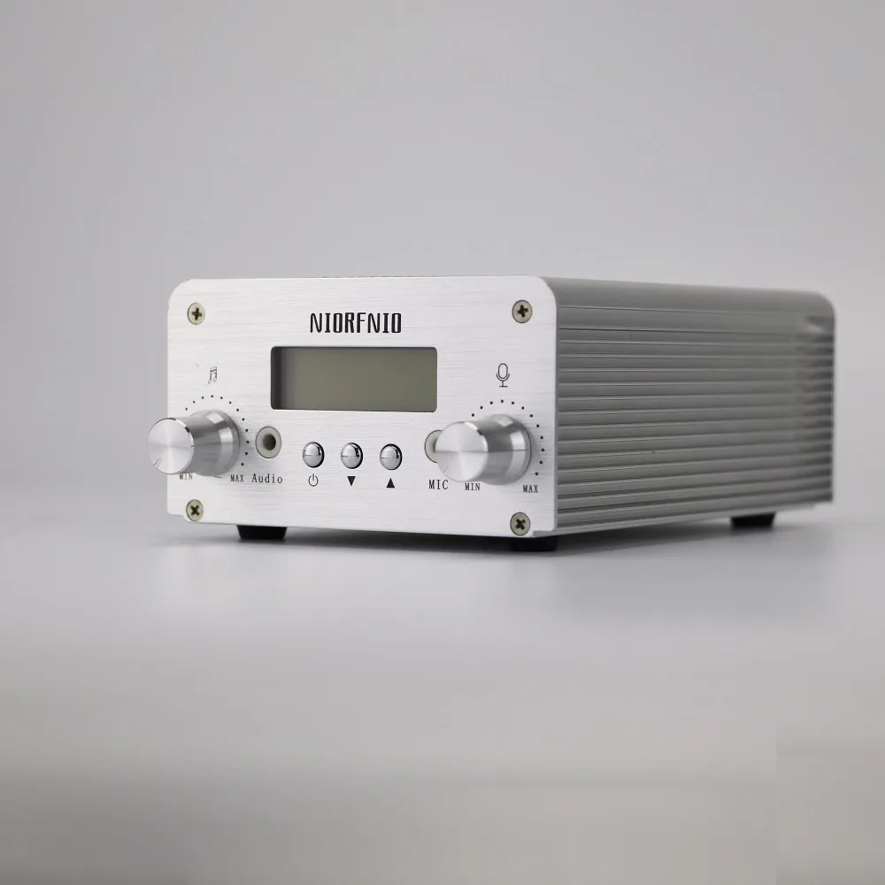 Factory Price NIORFNIO 5W/15W Transmitter FM PLL Host With PC Control Bluetooth 87-108MHZ Factory Price NIORFNIO 5W/15W Transmitter FM PLL Host With PC Control Bluetooth 87-108MHZ