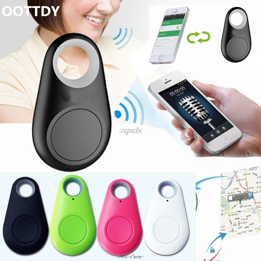 Смарт трекер с Bluetooth GPS локатором биркой сигнализацией кошельком кнопкой