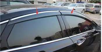 

Lapetus Window Visors Awnings Wind Rain Deflector Visor Guard Vent Protector For Ford Fusion / Mondeo 2013 - 2017