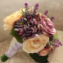 Невеста Невесты Искусственный Свадебный Букет Вне Свадебные Цветы Свадебные Букеты Букет Букет Рамос Де Novia