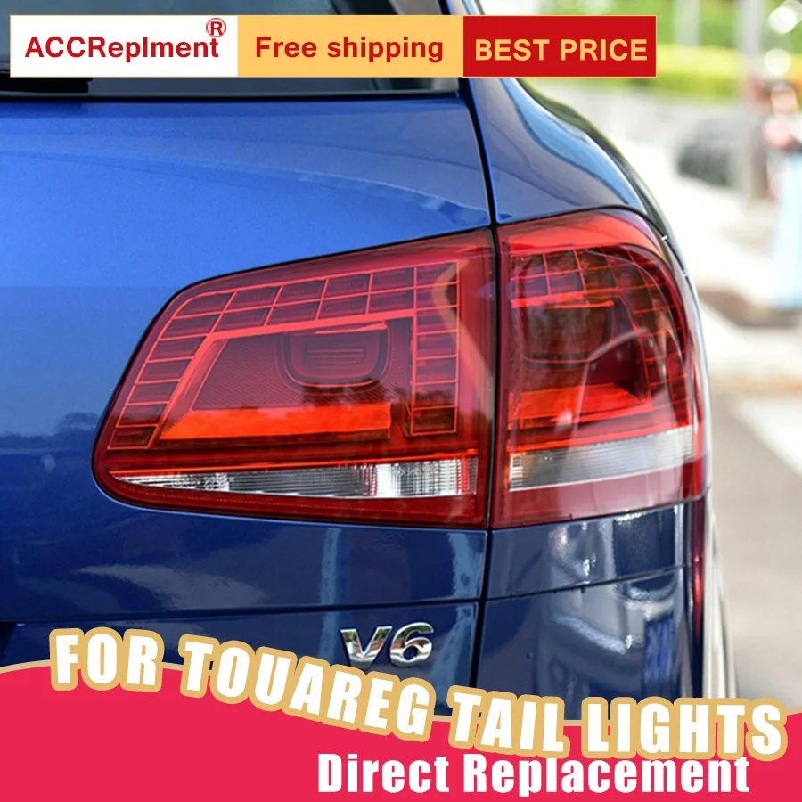 

Car Styling LED Tail Lamp for Volkswagen Touareg Tail Lights for Touareg Rear Light DRL+Turn Signal+Brake+Reverse LED lights