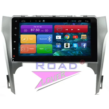 

Roadlover Android 7.1 Car GPS Navigation Multimedia Radio For Toyota Camry 2012 2013 2014 Stereo Player Auto Audio 2 Din NO DVD