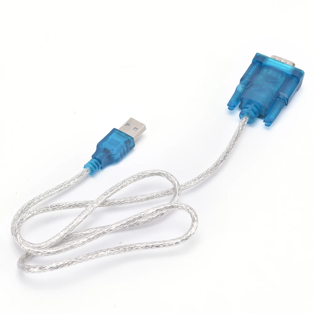 Кабель адаптер для Win XP 7 8 10 Blue 1 5 м USB в RS232 9 контактов DB9|usb to|usb to rs232usb rs232 serial |